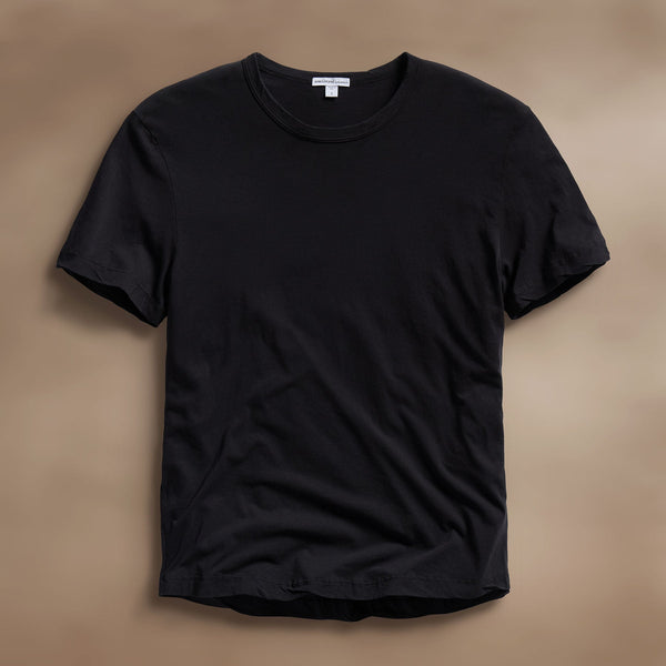 james perse Clear Jersey Crew Black