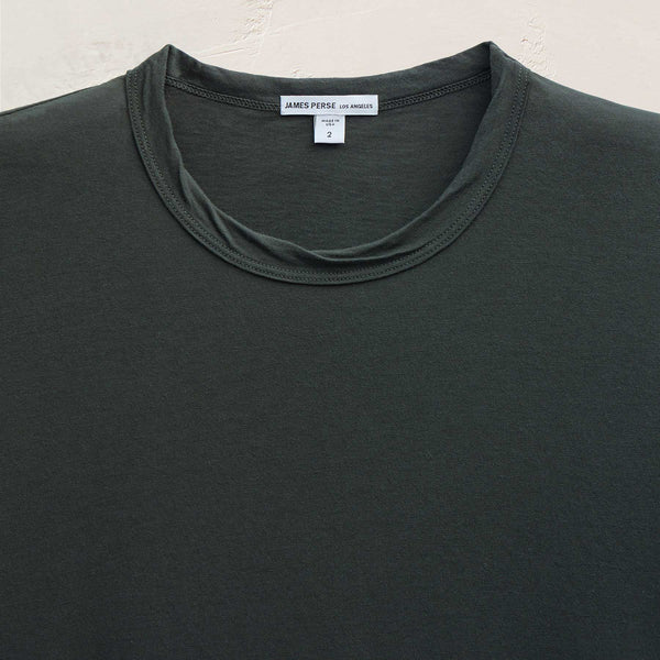 James Perse Clear Jersey Crew Fern