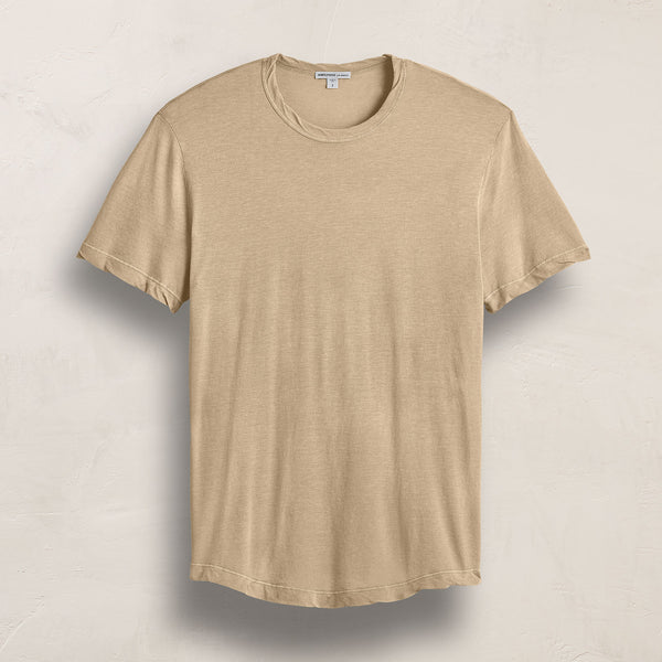 james perse Clear Jersey Crew Light Khaki Pigment