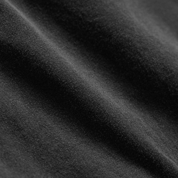 James Perse Clear Jersey V Neck Carbon Pigment
