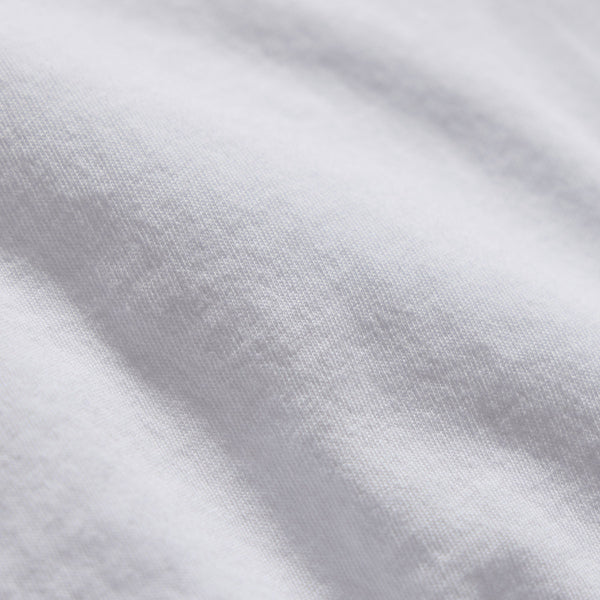 James Perse Clear Jersey V Neck White
