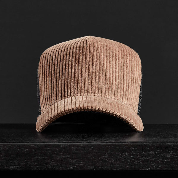 james perse Corduroy Trucker Hat Chestnut