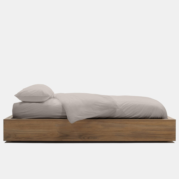 james perse Cotton Duvet Cover Oyster