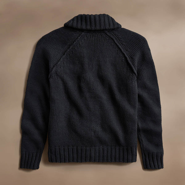 James Perse Cotton Knit Cardigan Black