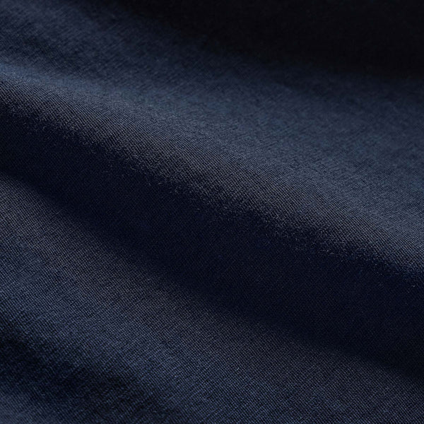 James Perse Cotton Linen Pocket Tee Navy