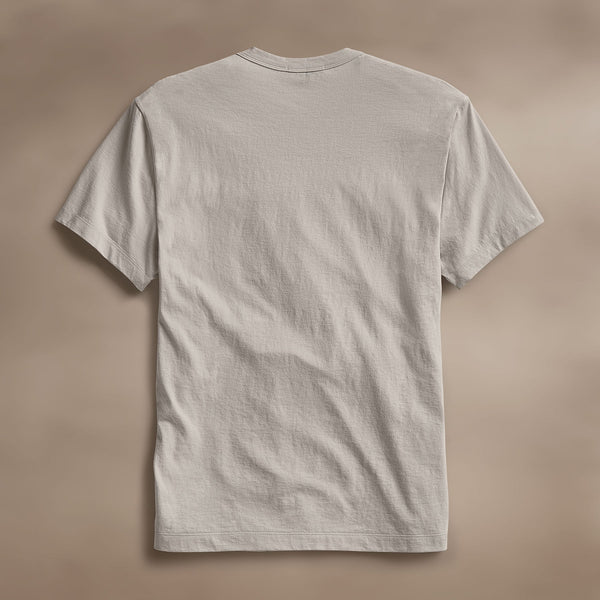James Perse Cotton Linen Pocket Tee Salt