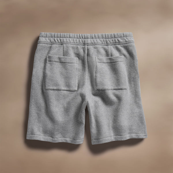 James Perse Cozy Sweat Short Heather Grey