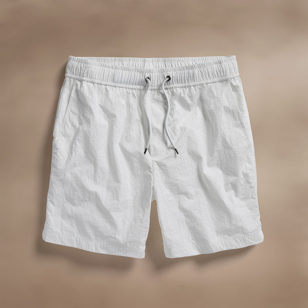james perse Elevated Boardshort White