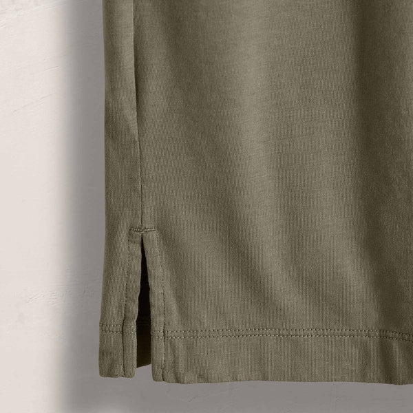 James Perse Heavy Luxe Jersey Crew Birch