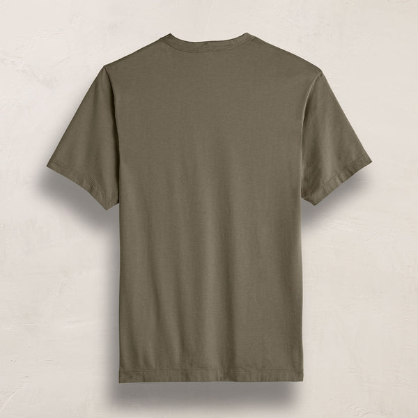 James Perse Heavy Luxe Jersey Crew Birch