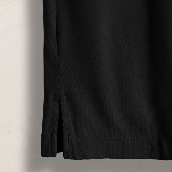James Perse Heavy Luxe Jersey Crew Black