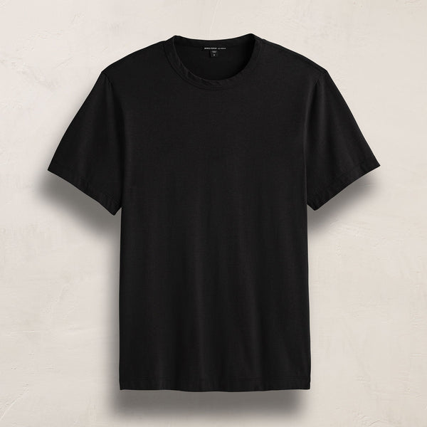 james perse Heavy Luxe Jersey Crew Black