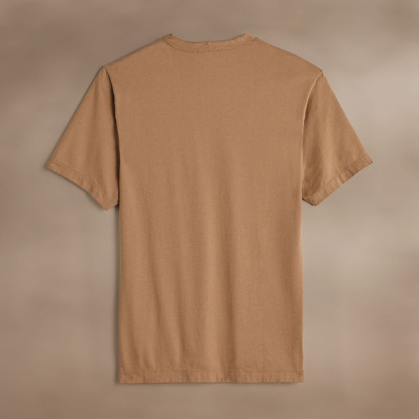 James Perse Heavy Luxe Jersey Crew Camel