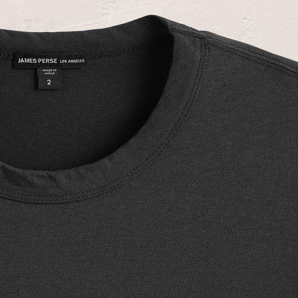 James Perse Heavy Luxe Jersey Crew Magma