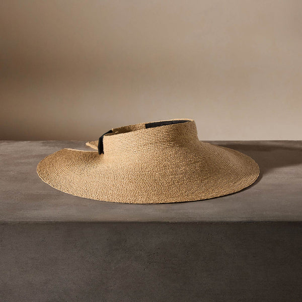 James Perse Janessa Leone Birdie Visor Natural
