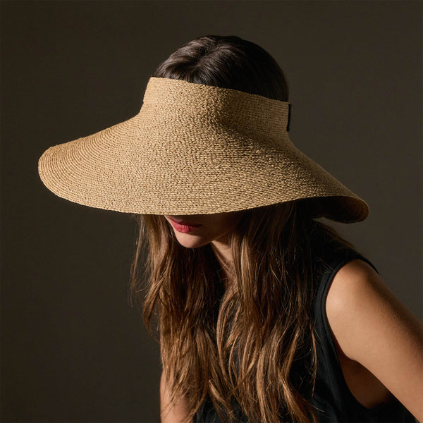 james perse Janessa Leone Birdie Visor Natural