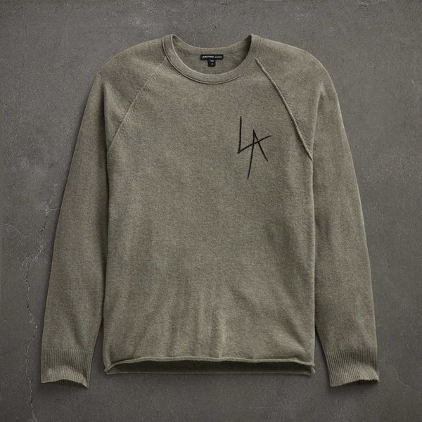 james perse JP x LA Cashmere Raglan Ammo