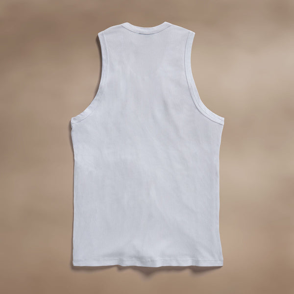 James Perse LA Skate Tank White