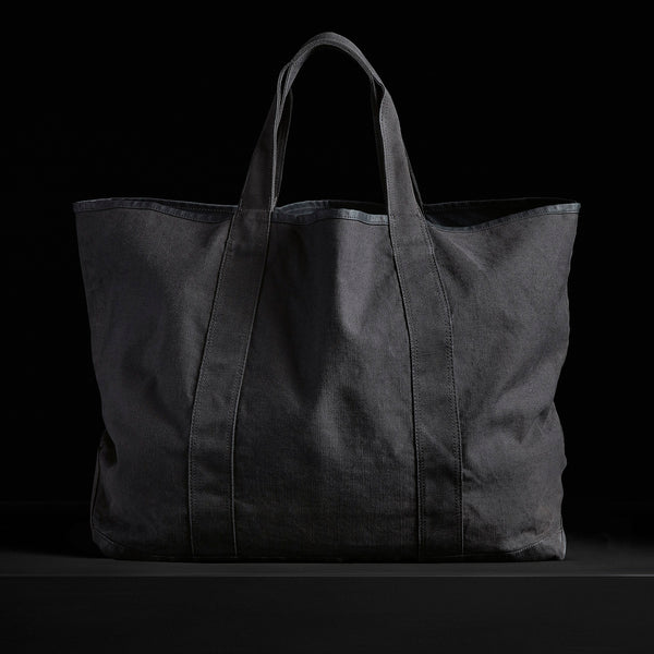 james perse Large Canvas Tote Black