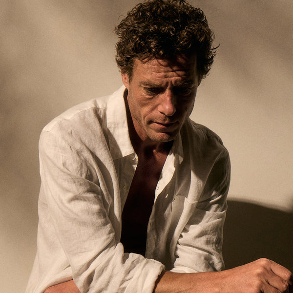 James Perse Lightweight Linen Shirt White