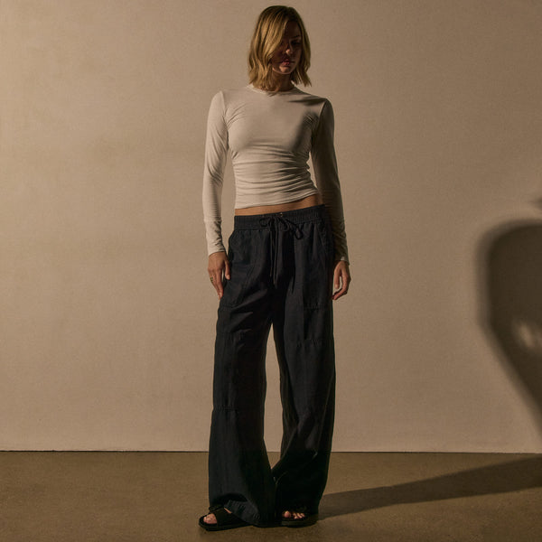 James Perse Lightweight Utility Pant Classic Navy