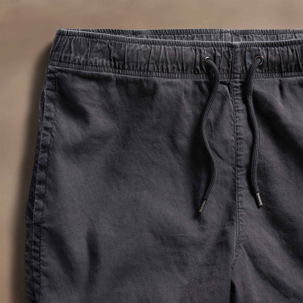 James Perse Linen Blend Jogger Short Magma Pigment