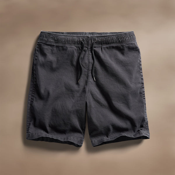 james perse Linen Blend Jogger Short Magma Pigment