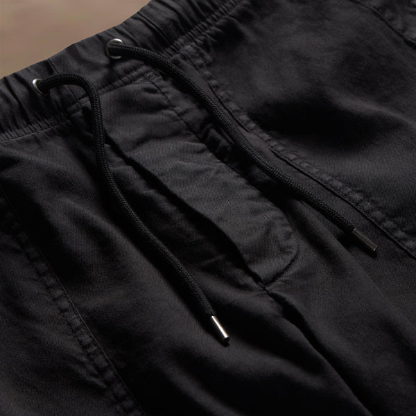 James Perse Linen Blend Utility Short Black