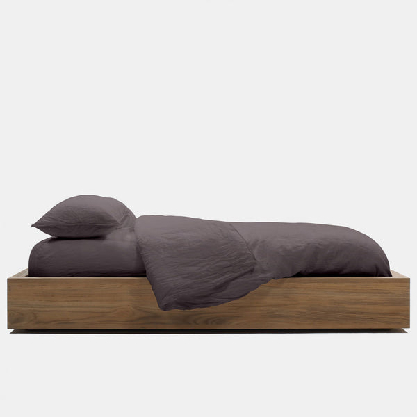 james perse Linen Duvet Cover Raccoon Grey