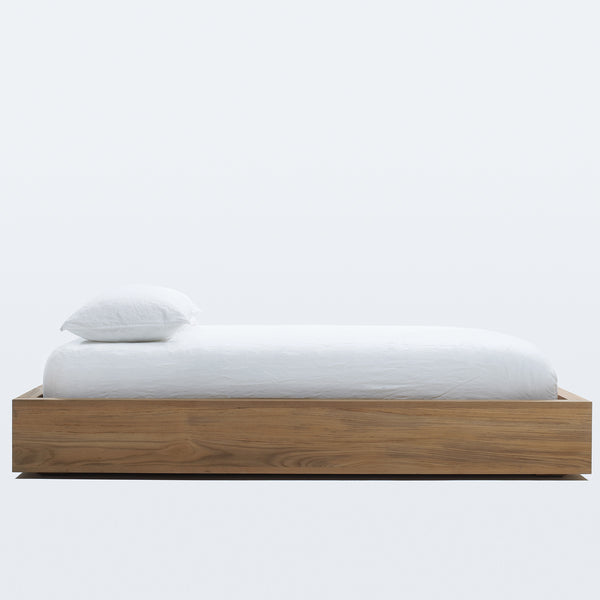 james perse Linen Fitted Sheet White