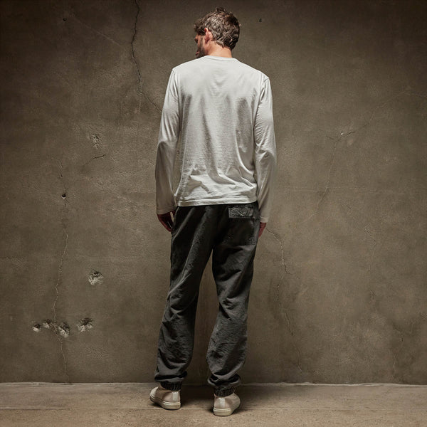 James Perse Long Sleeve Crew Neck White