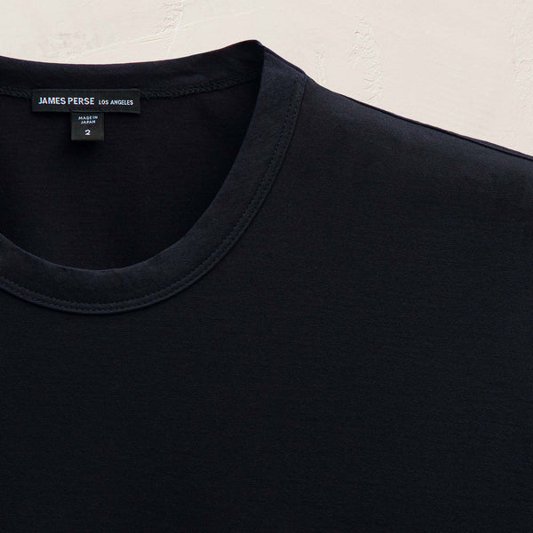 James Perse Lotus Jersey Double Ply Crew Deep