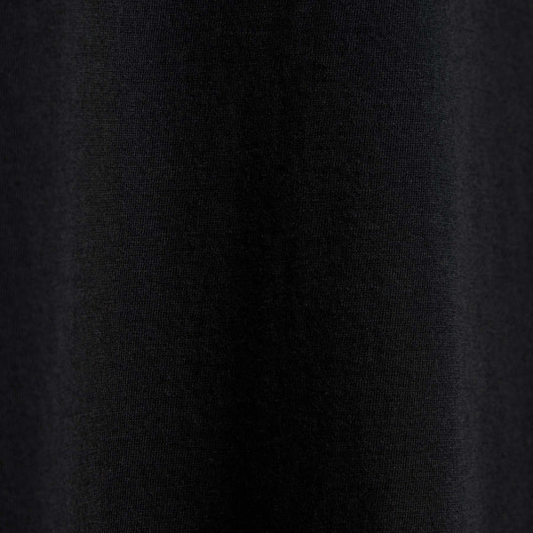 James Perse Luxe Lotus Jersey Crew Black