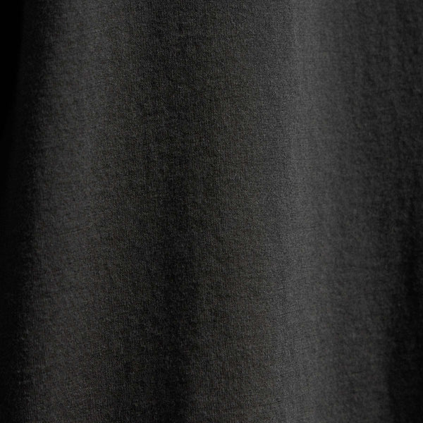 James Perse Luxe Lotus Jersey Crew Carbon