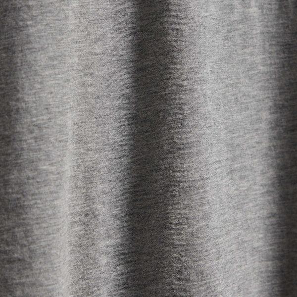 James Perse Luxe Lotus Jersey Crew Heather Grey