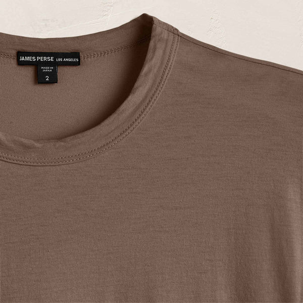 James Perse Luxe Lotus Jersey Tee Caribou