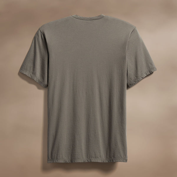 James Perse Luxe Lotus Jersey Tee Granite