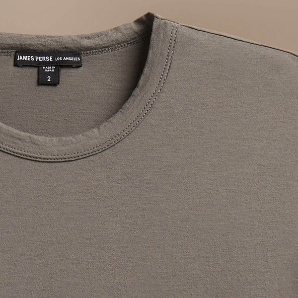 James Perse Luxe Lotus Jersey Tee Granite