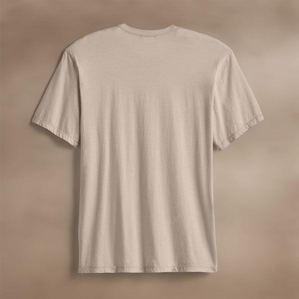 James Perse Luxe Lotus Jersey Tee Overcast