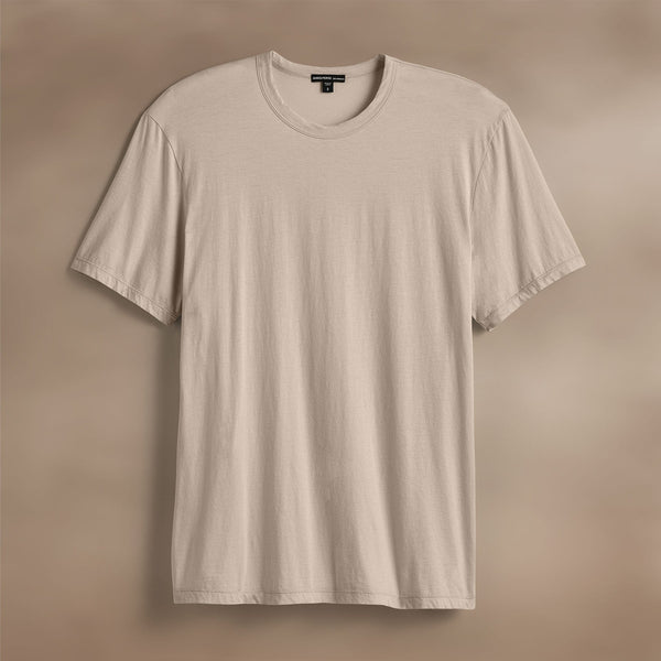 james perse Luxe Lotus Jersey Tee Overcast