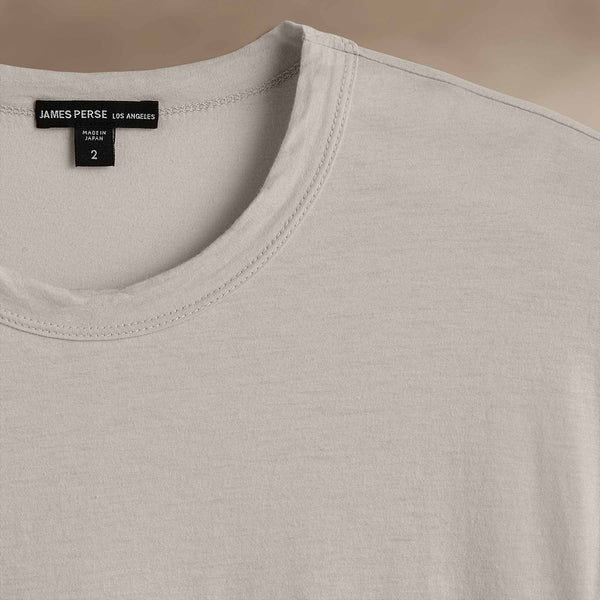 James Perse Luxe Lotus Jersey Tee Salt