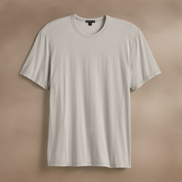 james perse Luxe Lotus Jersey Tee Salt