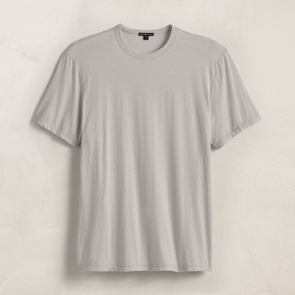 james perse Luxe Lotus Jersey Tee Silver