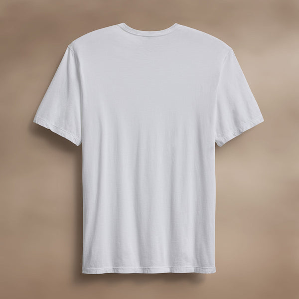 James Perse Luxe Lotus Jersey Tee White