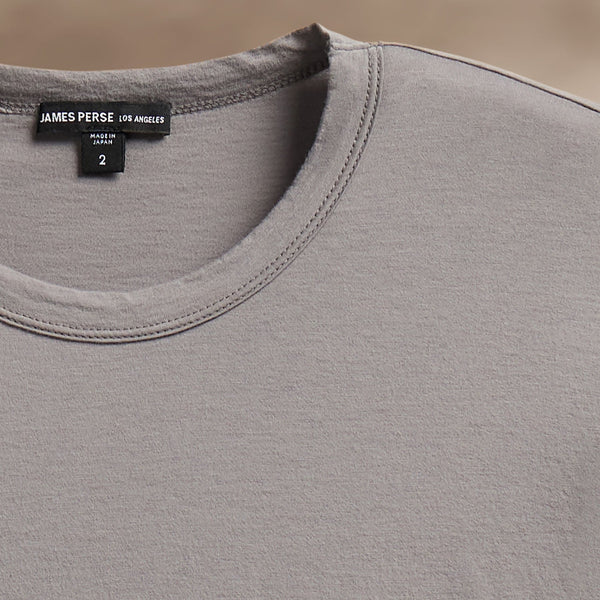 James Perse Luxe Lotus Jersey Tee Wolf