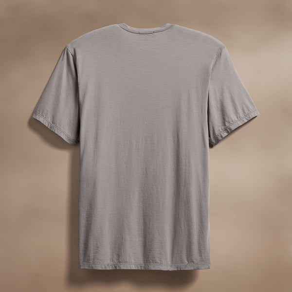 James Perse Luxe Lotus Jersey Tee Wolf