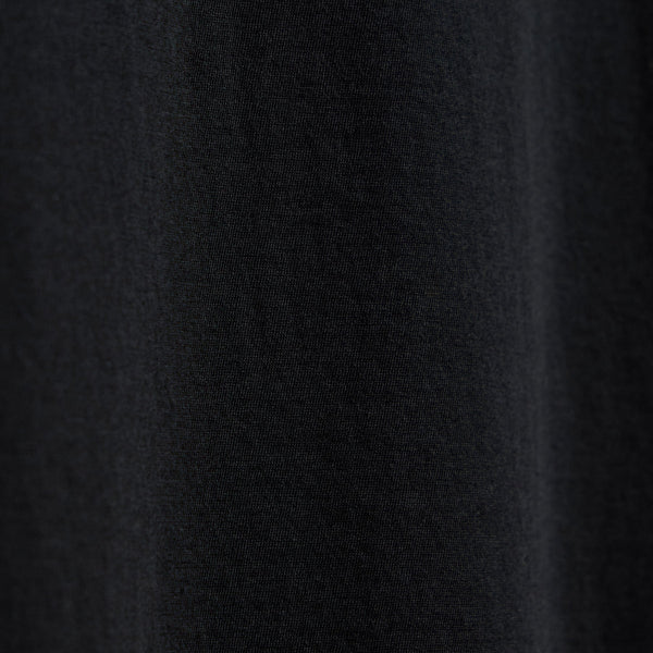 James Perse Luxe Lotus Jersey V Neck Black