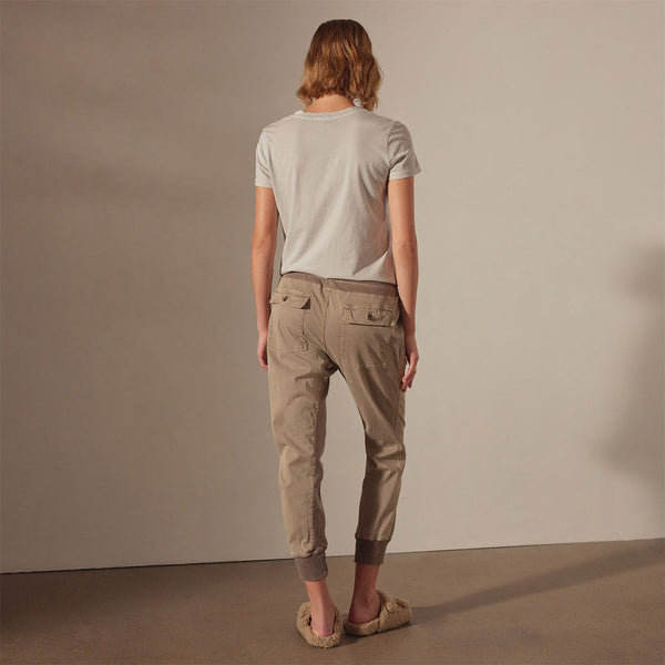 James Perse Mixed Media Pant Coyote