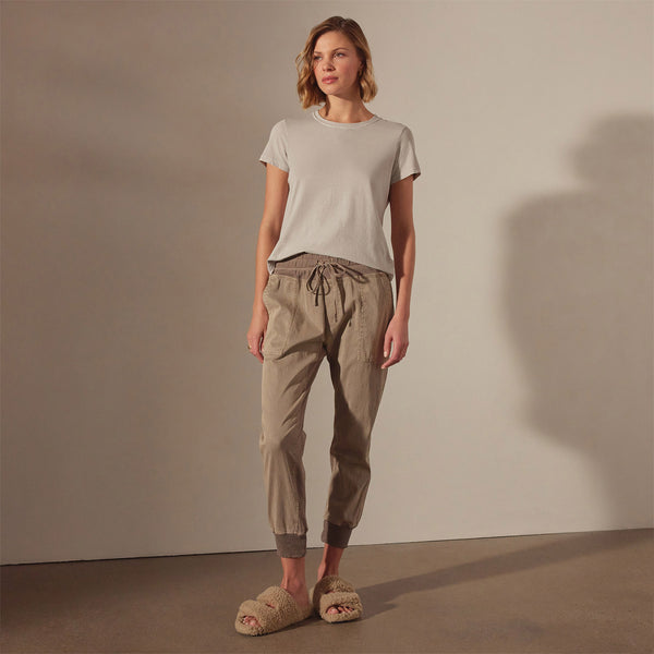 james perse Mixed Media Pant Coyote