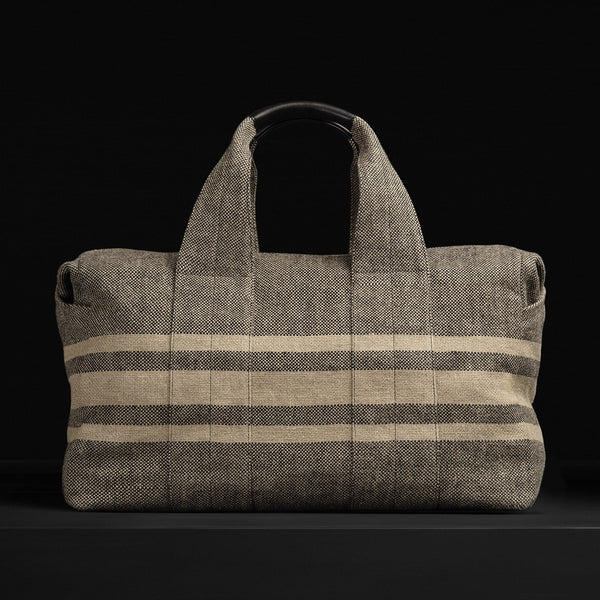 james perse Montecito Weekend Bag Black/Beige